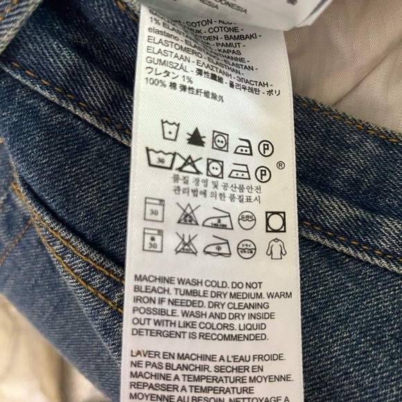 LEVI'S‎ White Oak Cone Denim Button Fly Jeans - Picture 6 of 7